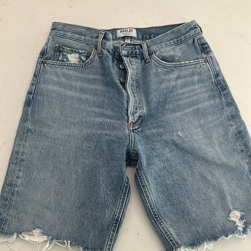 Agolde denim shorts